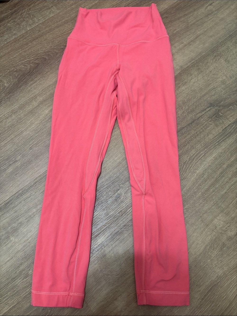lululemon athletica Coral Pink High-Waist Align Leggings Size 2
